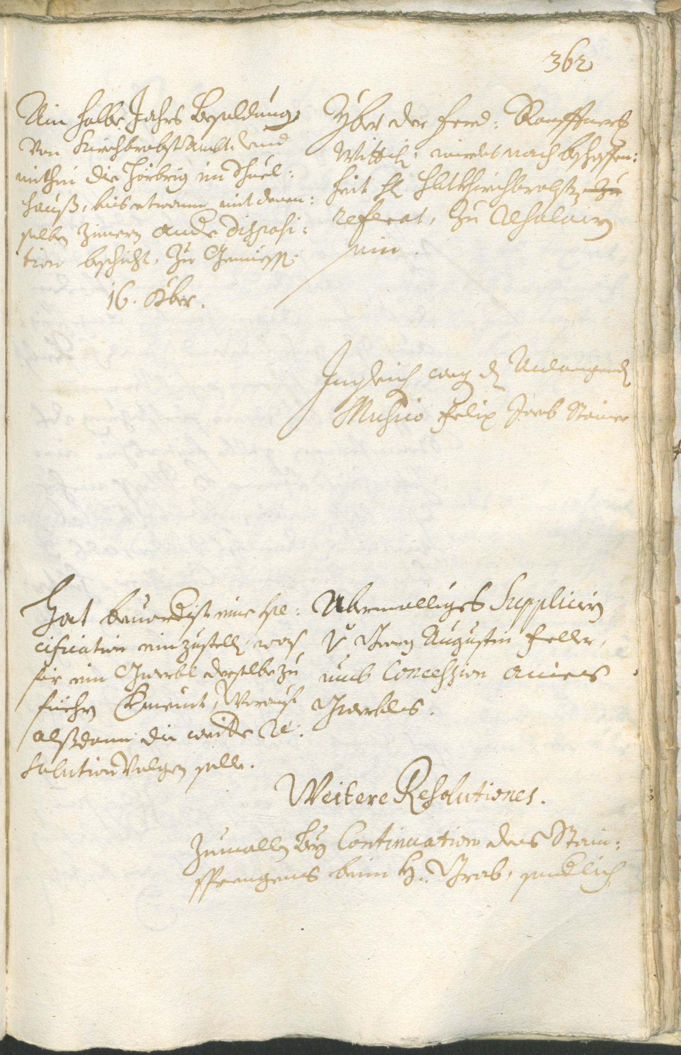Stadtarchiv Bozen - BOhisto Ratsprotokoll 1720/23 