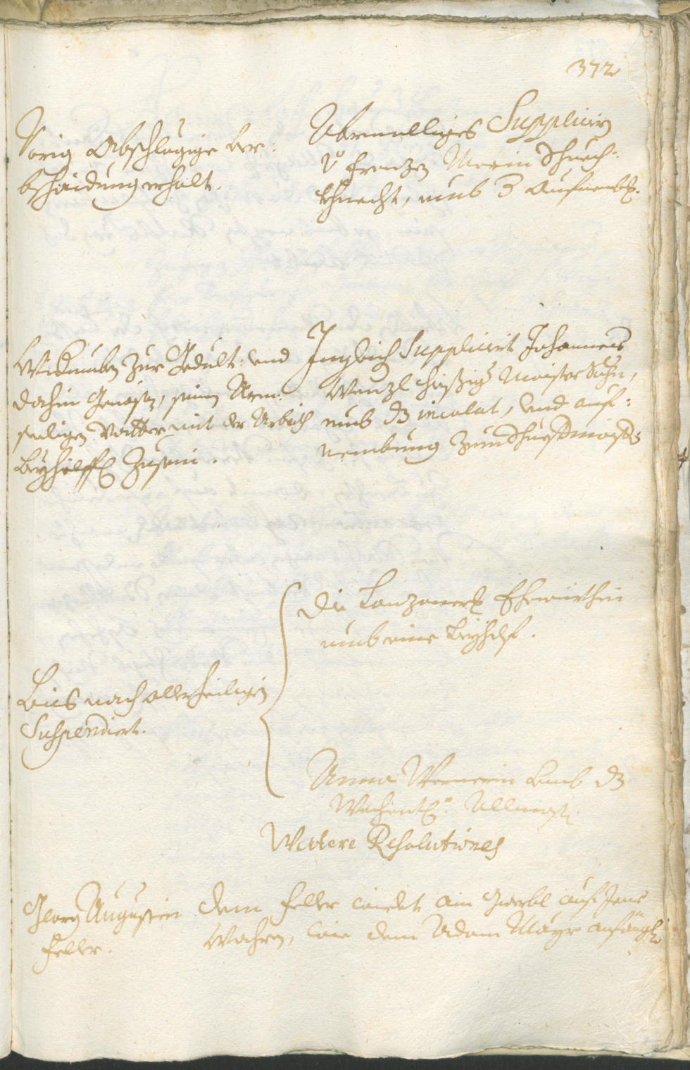 Stadtarchiv Bozen - BOhisto Ratsprotokoll 1720/23 