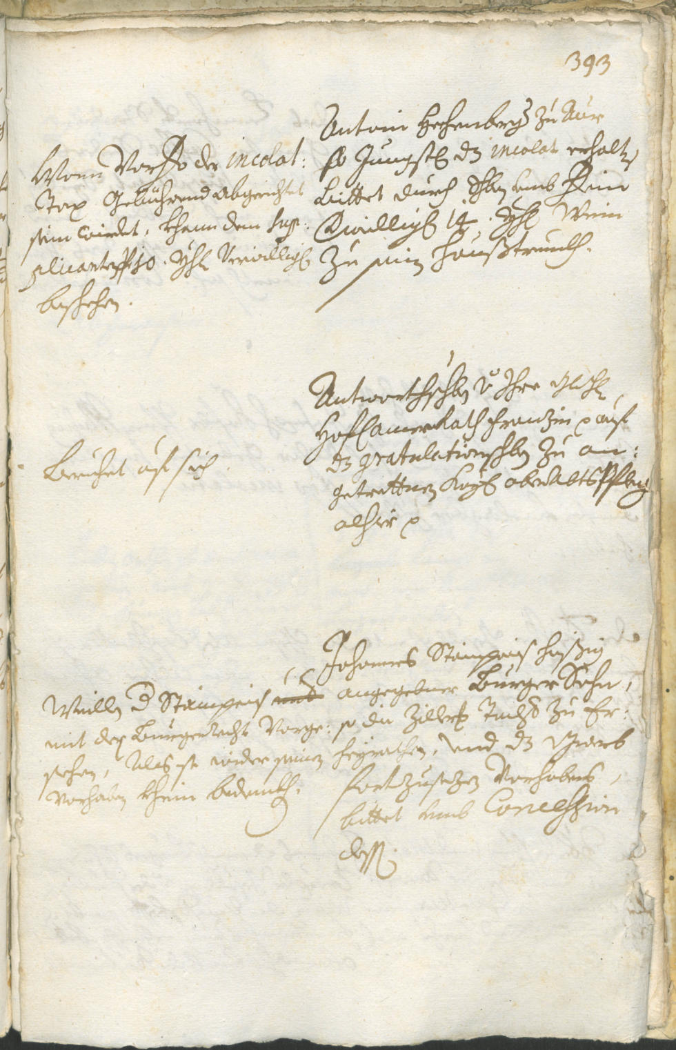 Stadtarchiv Bozen - BOhisto Ratsprotokoll 1720/23 