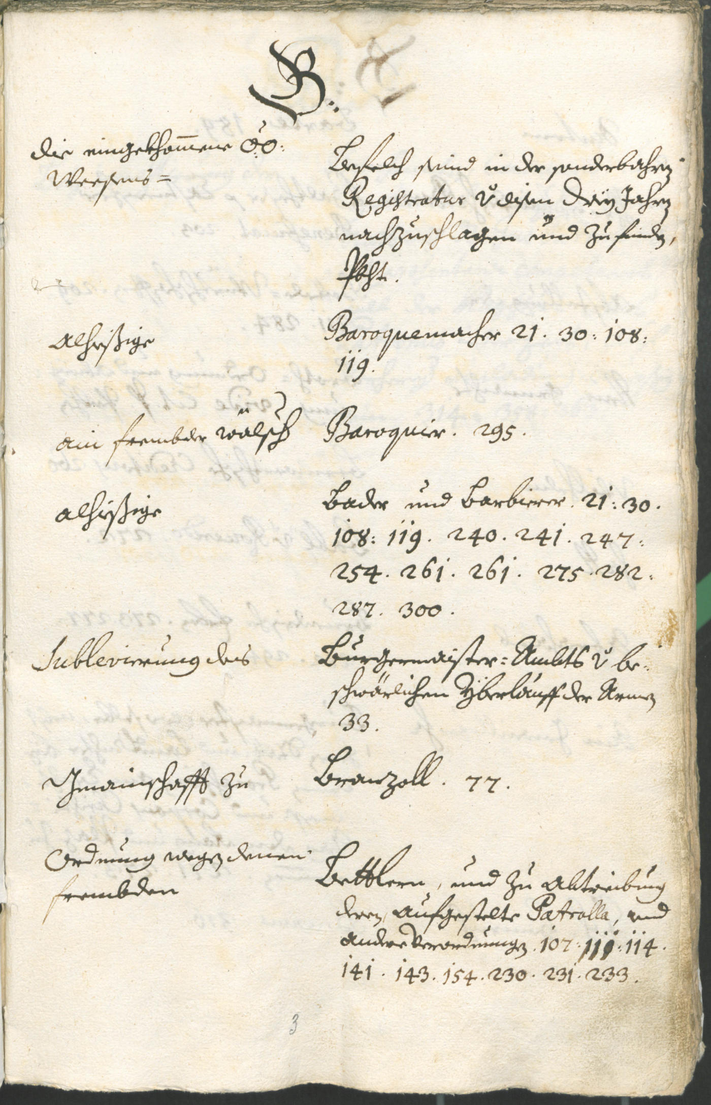 Stadtarchiv Bozen - BOhisto Ratsprotokoll 1720/23 