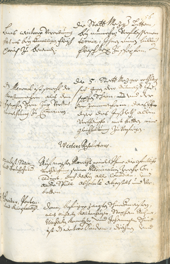 Archivio Storico della Città di Bolzano - BOhisto protocollo consiliare 1723/26 