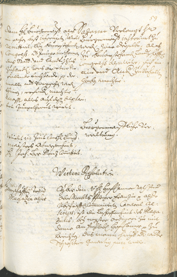 Civic Archives of Bozen-Bolzano - BOhisto Ratsprotokoll 1723/26 