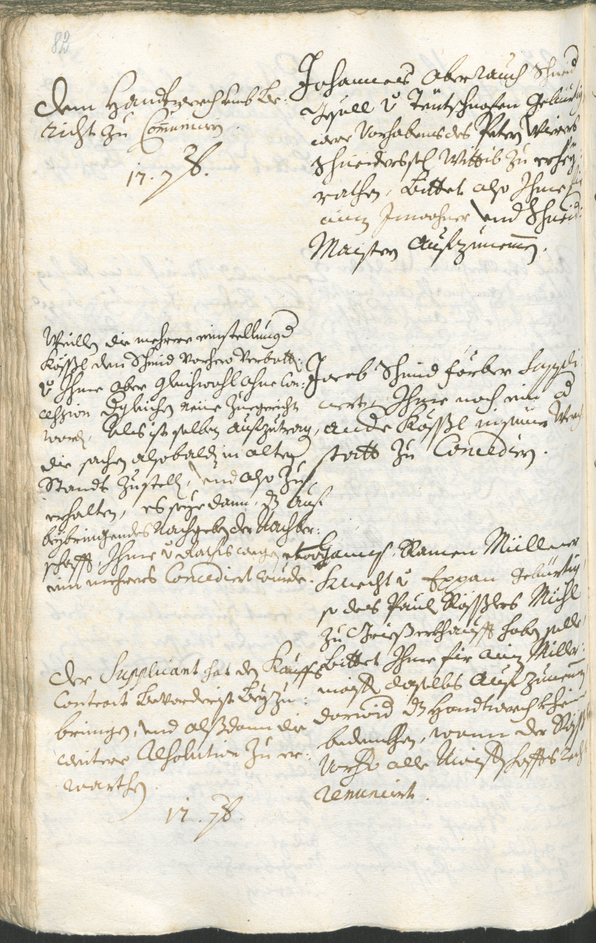 Archivio Storico della Città di Bolzano - BOhisto protocollo consiliare 1723/26 