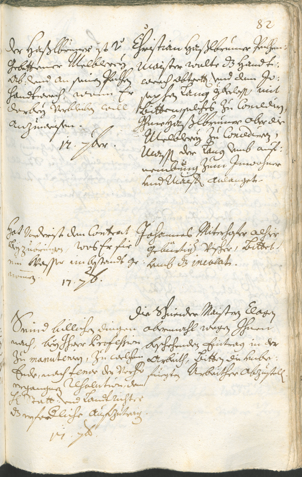 Civic Archives of Bozen-Bolzano - BOhisto Ratsprotokoll 1723/26 