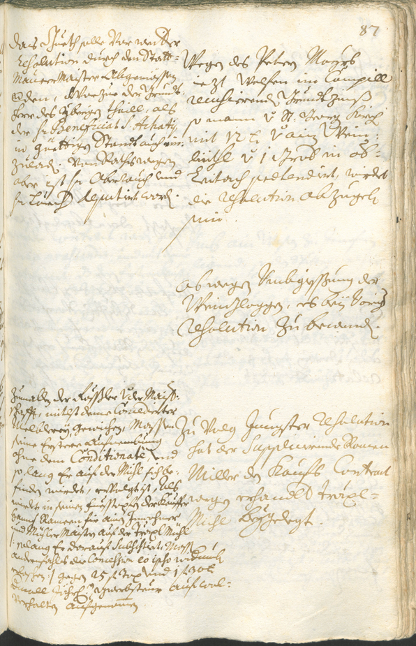 Civic Archives of Bozen-Bolzano - BOhisto Ratsprotokoll 1723/26 