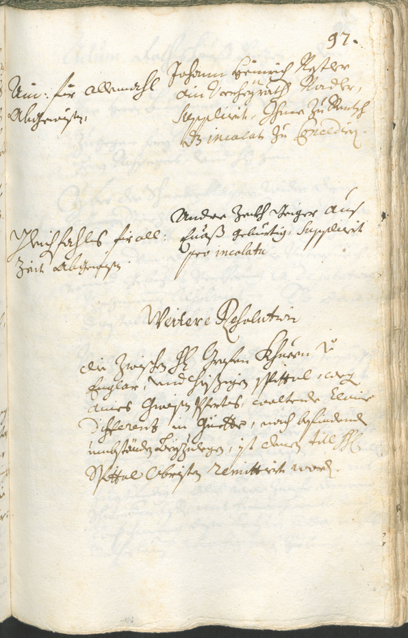 Civic Archives of Bozen-Bolzano - BOhisto Ratsprotokoll 1723/26 