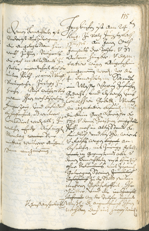 Civic Archives of Bozen-Bolzano - BOhisto Ratsprotokoll 1723/26 