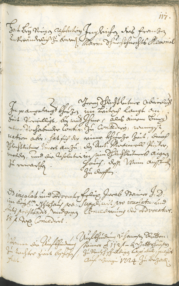 Archivio Storico della Città di Bolzano - BOhisto protocollo consiliare 1723/26 