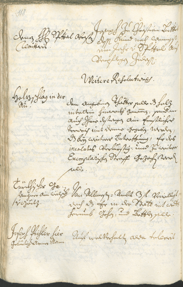 Civic Archives of Bozen-Bolzano - BOhisto Ratsprotokoll 1723/26 