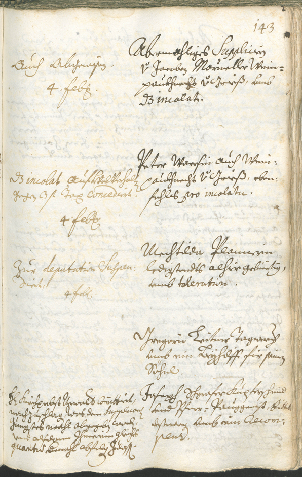 Stadtarchiv Bozen - BOhisto Ratsprotokoll 1723/26 