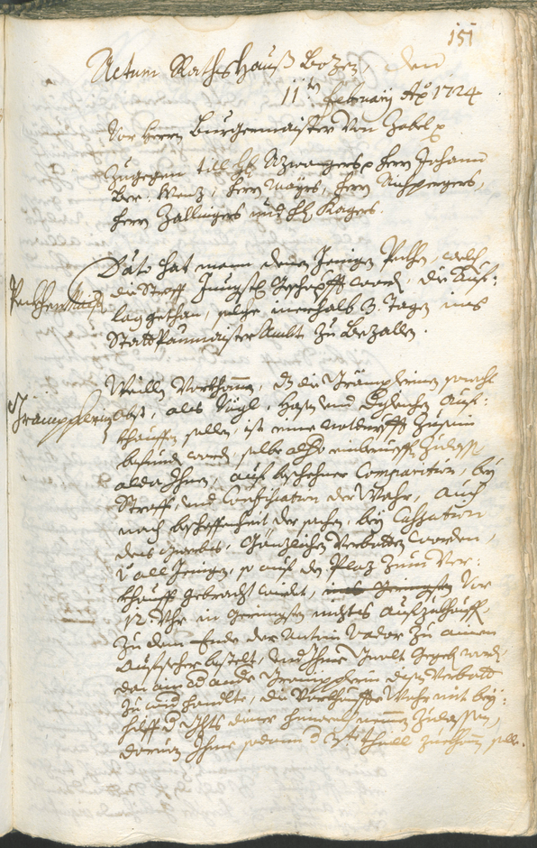 Civic Archives of Bozen-Bolzano - BOhisto Ratsprotokoll 1723/26 