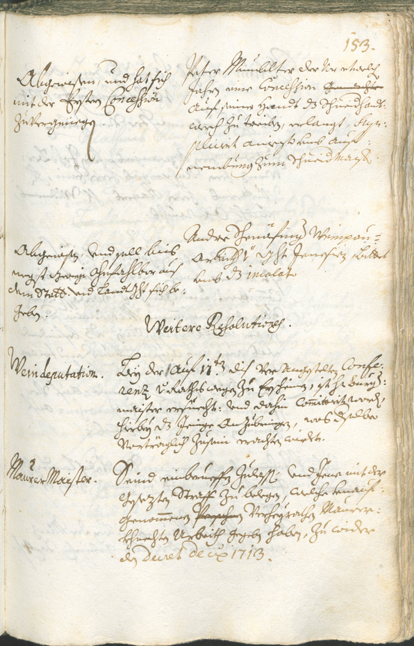 Civic Archives of Bozen-Bolzano - BOhisto Ratsprotokoll 1723/26 