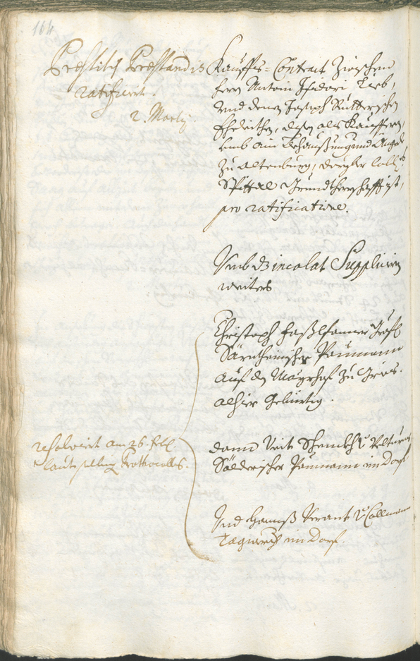 Stadtarchiv Bozen - BOhisto Ratsprotokoll 1723/26 