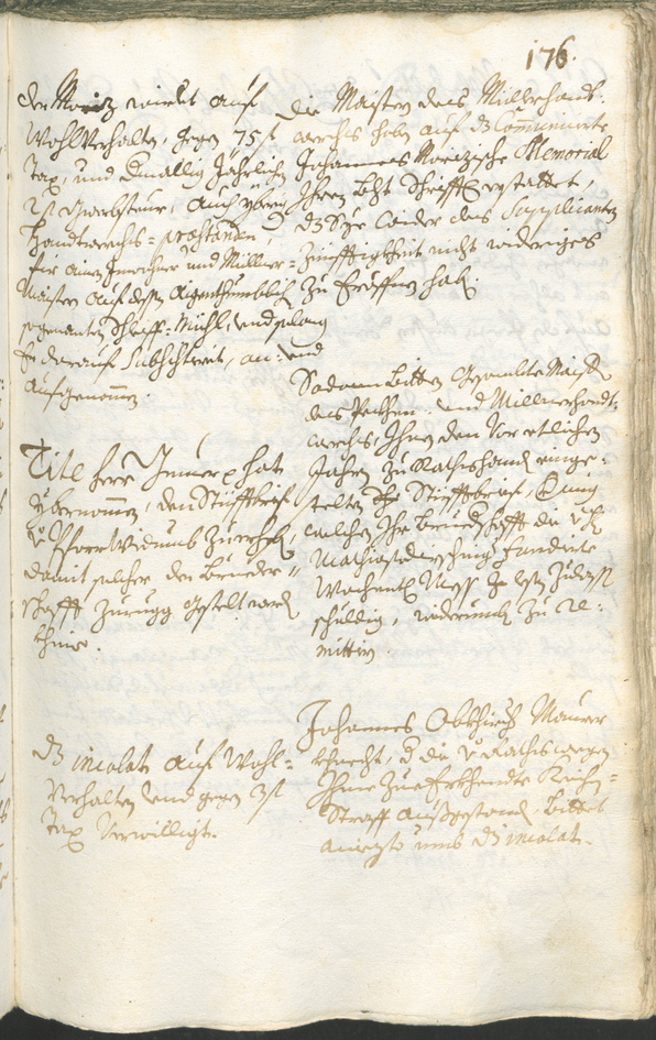 Archivio Storico della Città di Bolzano - BOhisto protocollo consiliare 1723/26 