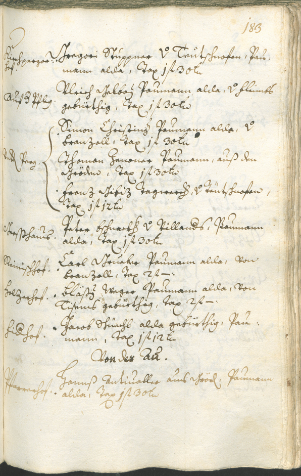 Civic Archives of Bozen-Bolzano - BOhisto Ratsprotokoll 1723/26 