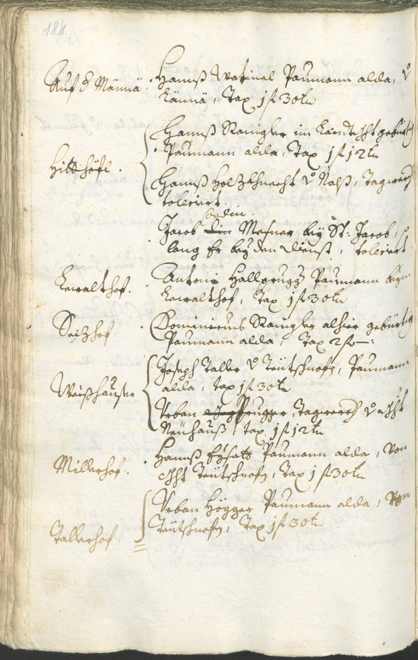 Civic Archives of Bozen-Bolzano - BOhisto Ratsprotokoll 1723/26 