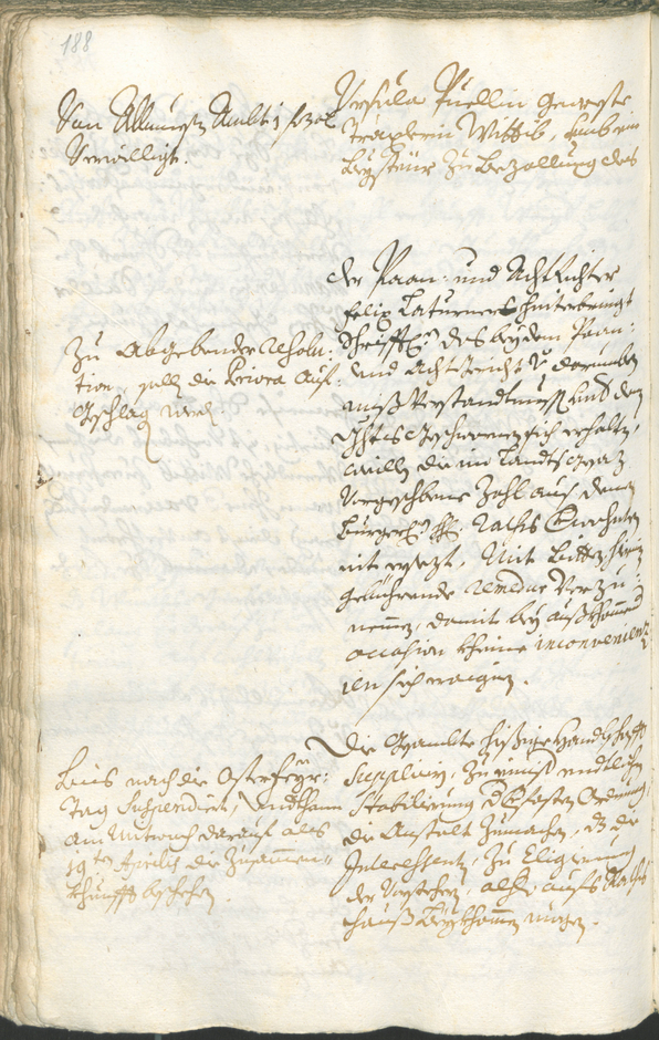 Stadtarchiv Bozen - BOhisto Ratsprotokoll 1723/26 