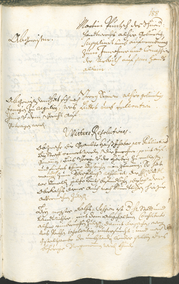 Archivio Storico della Città di Bolzano - BOhisto protocollo consiliare 1723/26 