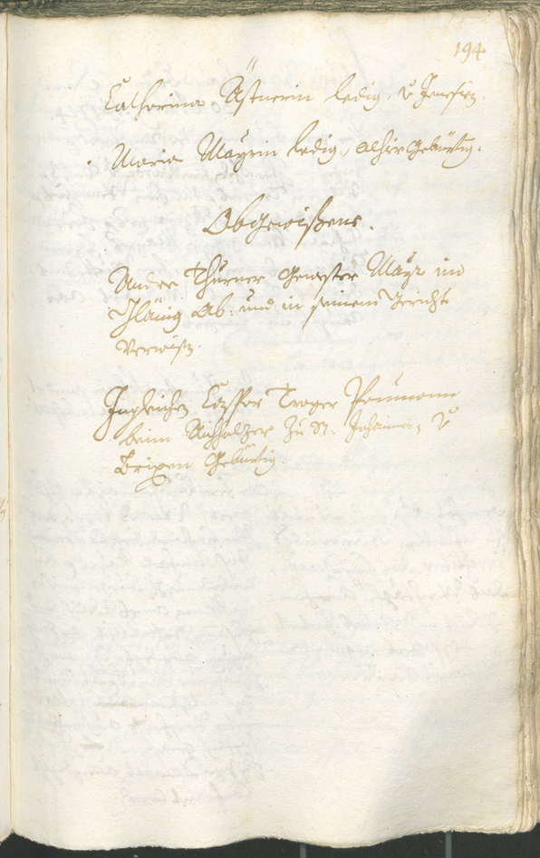 Stadtarchiv Bozen - BOhisto Ratsprotokoll 1723/26 