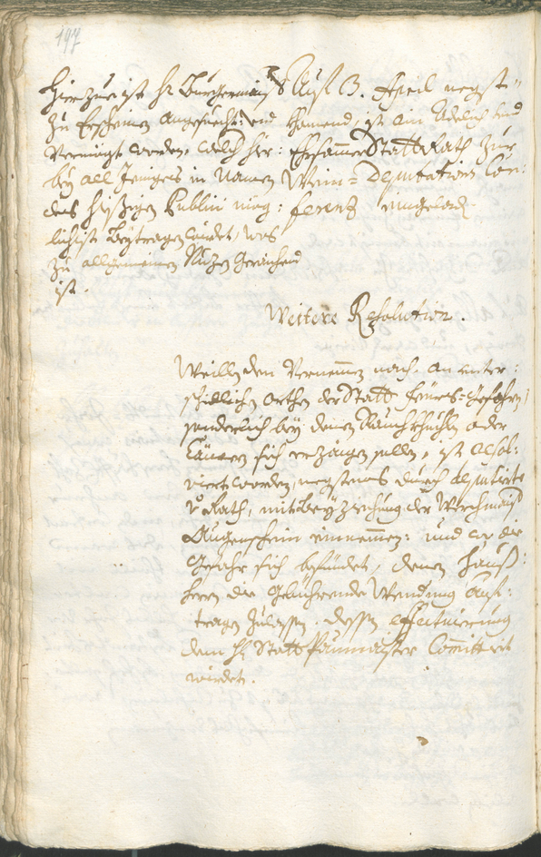 Civic Archives of Bozen-Bolzano - BOhisto Ratsprotokoll 1723/26 