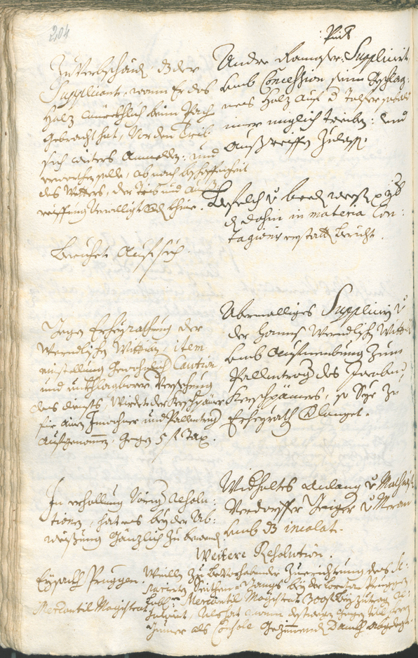 Civic Archives of Bozen-Bolzano - BOhisto Ratsprotokoll 1723/26 