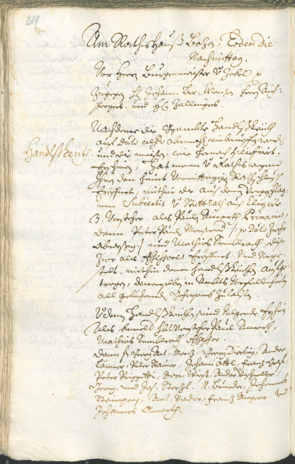 Archivio Storico della Città di Bolzano - BOhisto protocollo consiliare 1723/26 