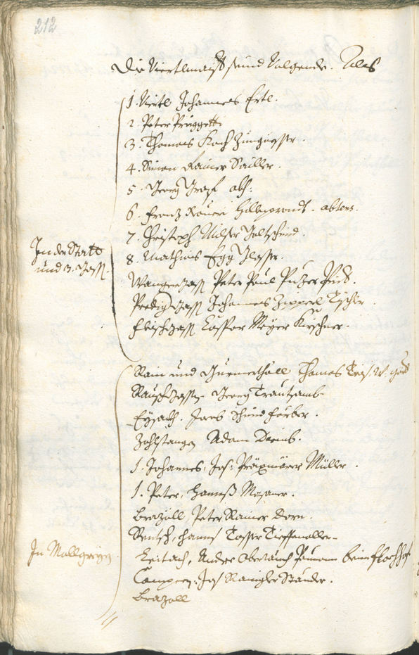 Stadtarchiv Bozen - BOhisto Ratsprotokoll 1723/26 