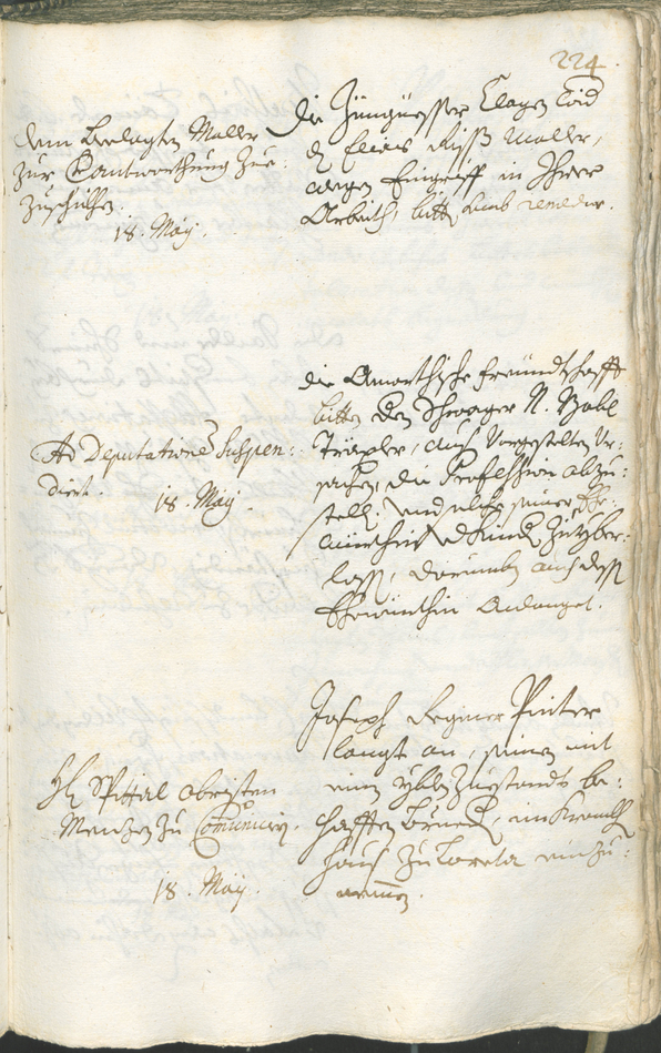 Civic Archives of Bozen-Bolzano - BOhisto Ratsprotokoll 1723/26 