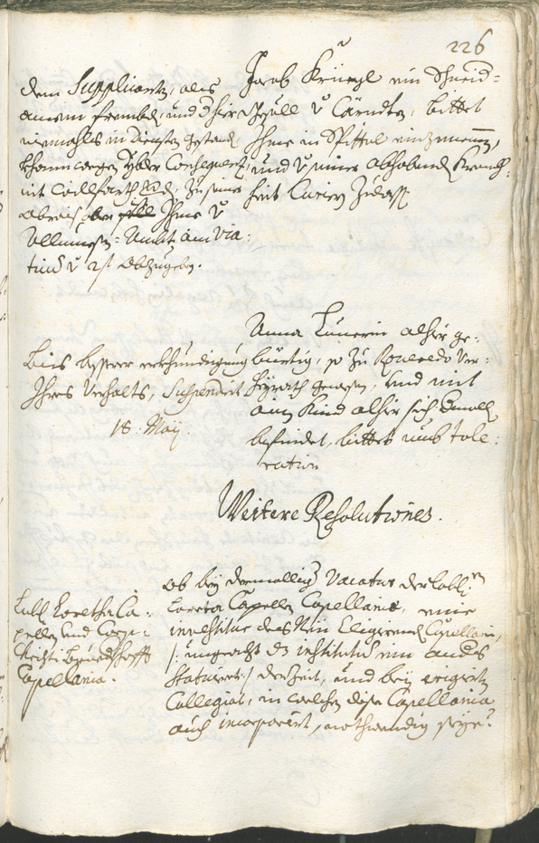 Archivio Storico della Città di Bolzano - BOhisto protocollo consiliare 1723/26 