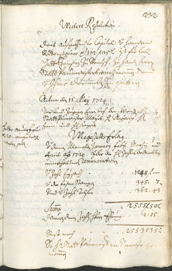 Civic Archives of Bozen-Bolzano - BOhisto Ratsprotokoll 1723/26 