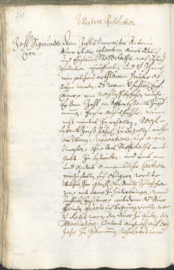 Archivio Storico della Città di Bolzano - BOhisto protocollo consiliare 1723/26 