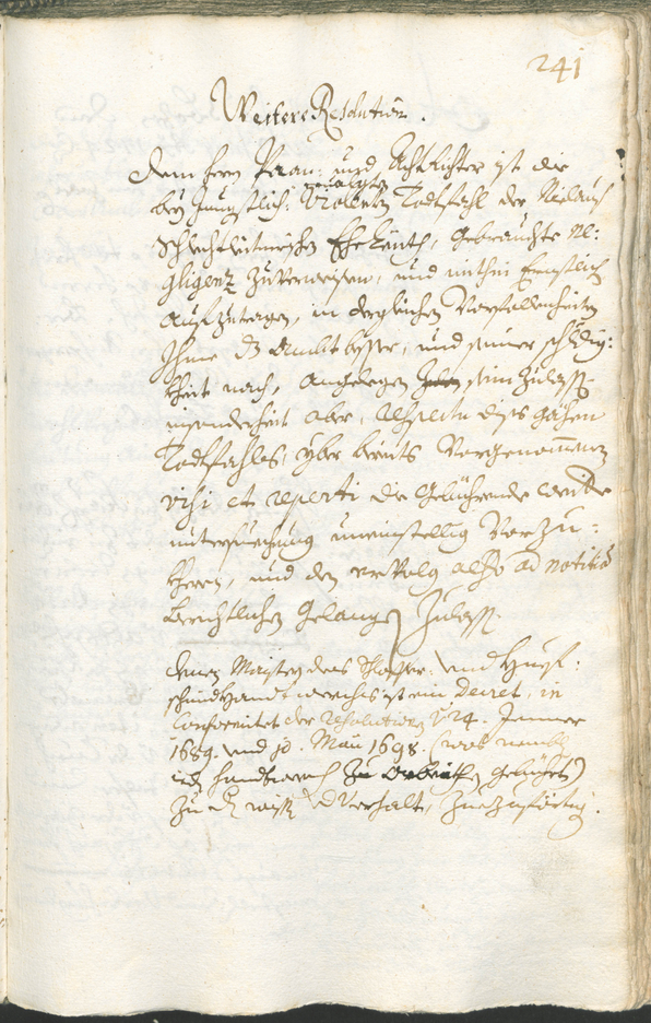 Civic Archives of Bozen-Bolzano - BOhisto Ratsprotokoll 1723/26 