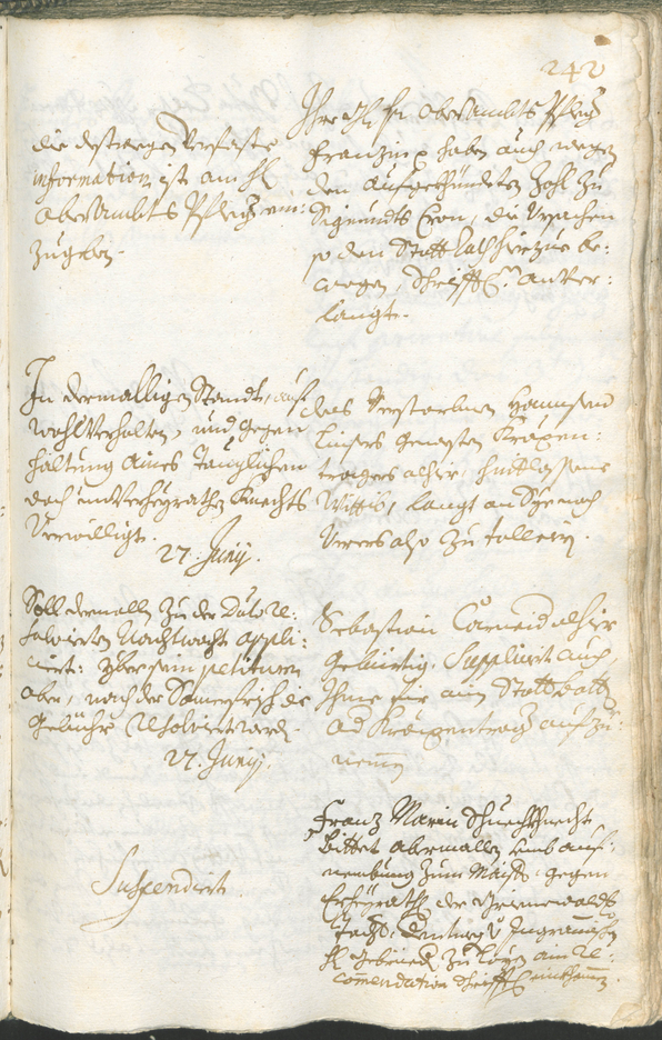 Archivio Storico della Città di Bolzano - BOhisto protocollo consiliare 1723/26 