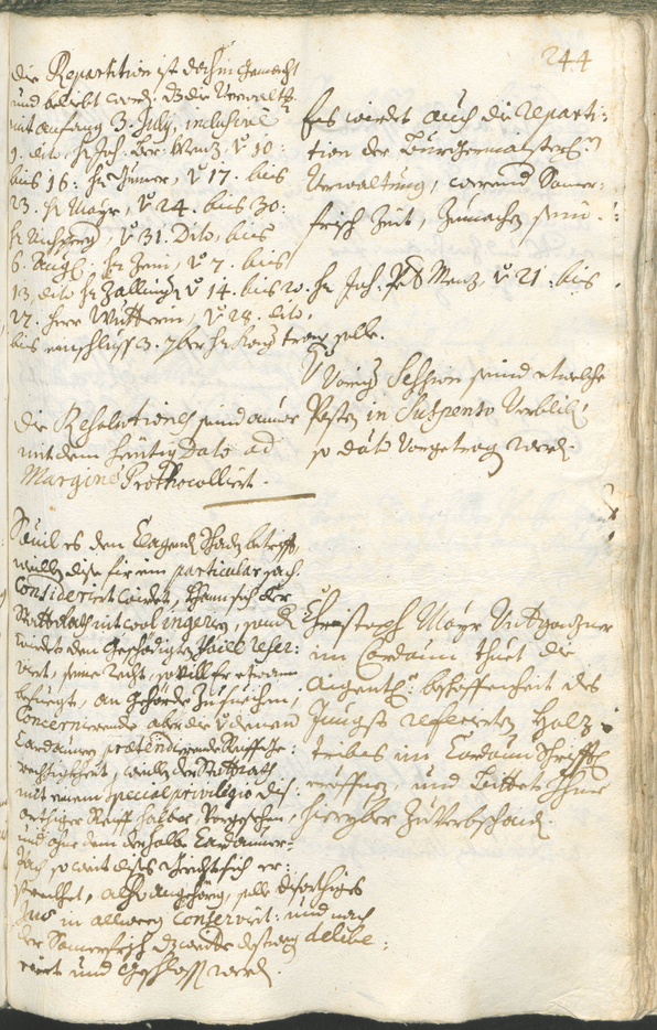 Civic Archives of Bozen-Bolzano - BOhisto Ratsprotokoll 1723/26 