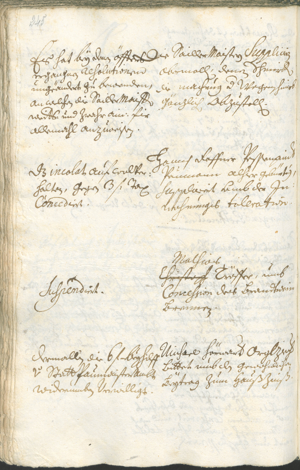 Archivio Storico della Città di Bolzano - BOhisto protocollo consiliare 1723/26 