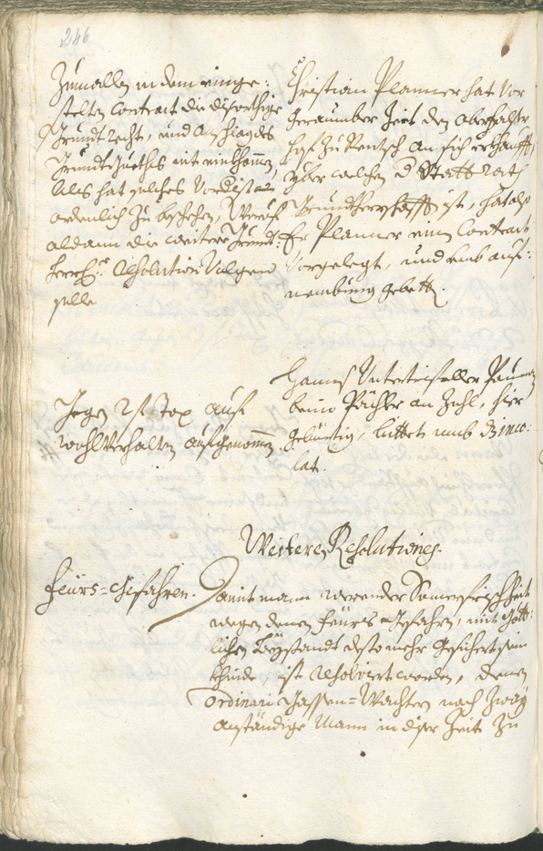 Stadtarchiv Bozen - BOhisto Ratsprotokoll 1723/26 