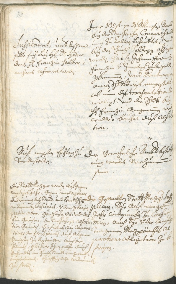 Stadtarchiv Bozen - BOhisto Ratsprotokoll 1723/26 