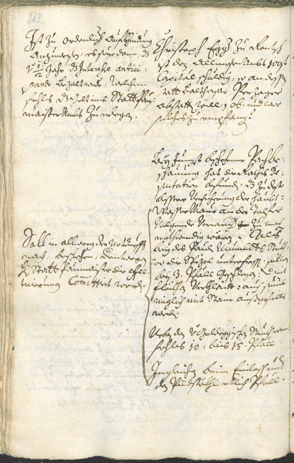 Stadtarchiv Bozen - BOhisto Ratsprotokoll 1723/26 