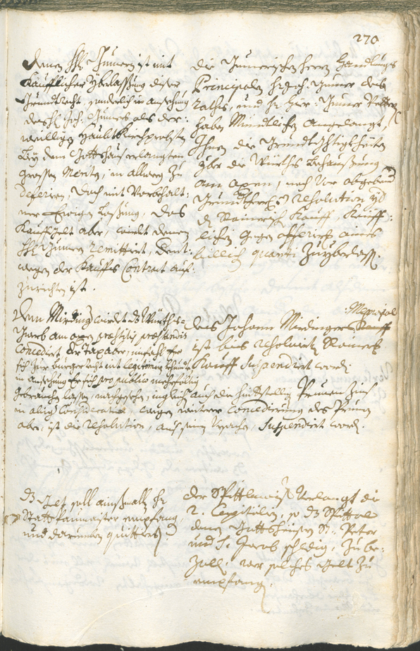 Archivio Storico della Città di Bolzano - BOhisto protocollo consiliare 1723/26 