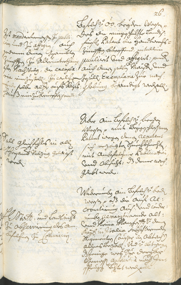 Civic Archives of Bozen-Bolzano - BOhisto Ratsprotokoll 1723/26 