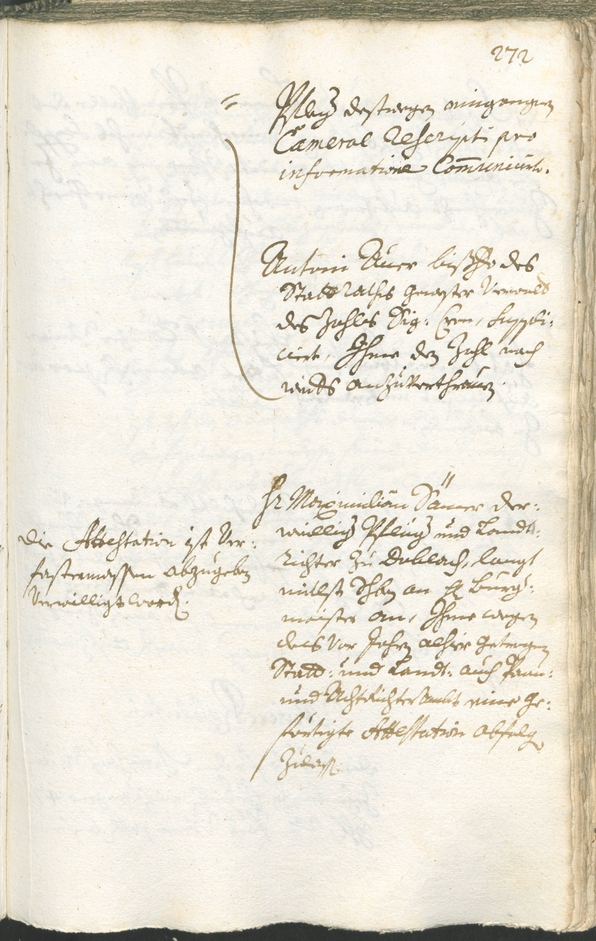 Archivio Storico della Città di Bolzano - BOhisto protocollo consiliare 1723/26 