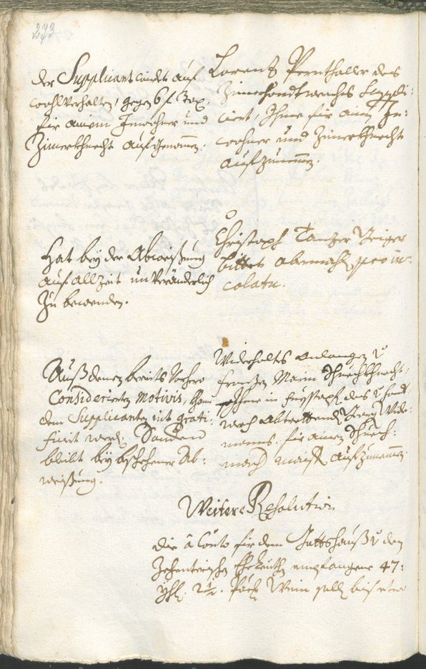 Archivio Storico della Città di Bolzano - BOhisto protocollo consiliare 1723/26 