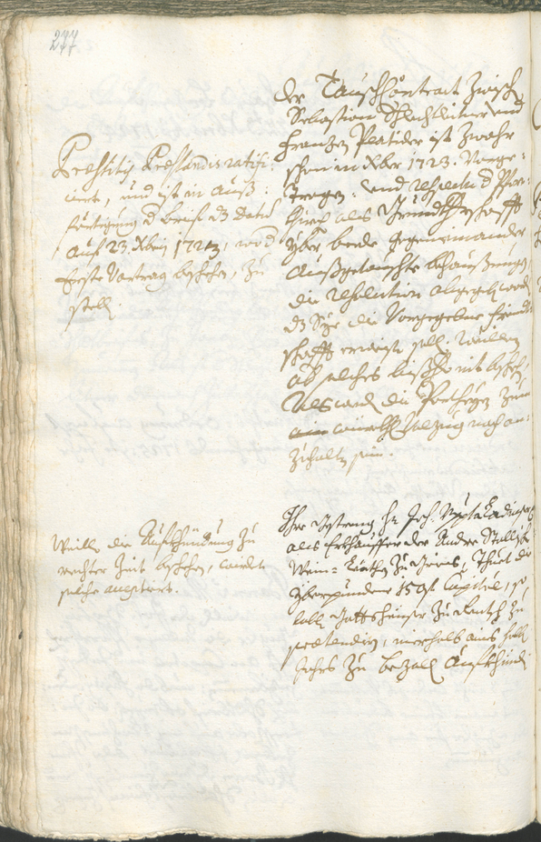 Civic Archives of Bozen-Bolzano - BOhisto Ratsprotokoll 1723/26 