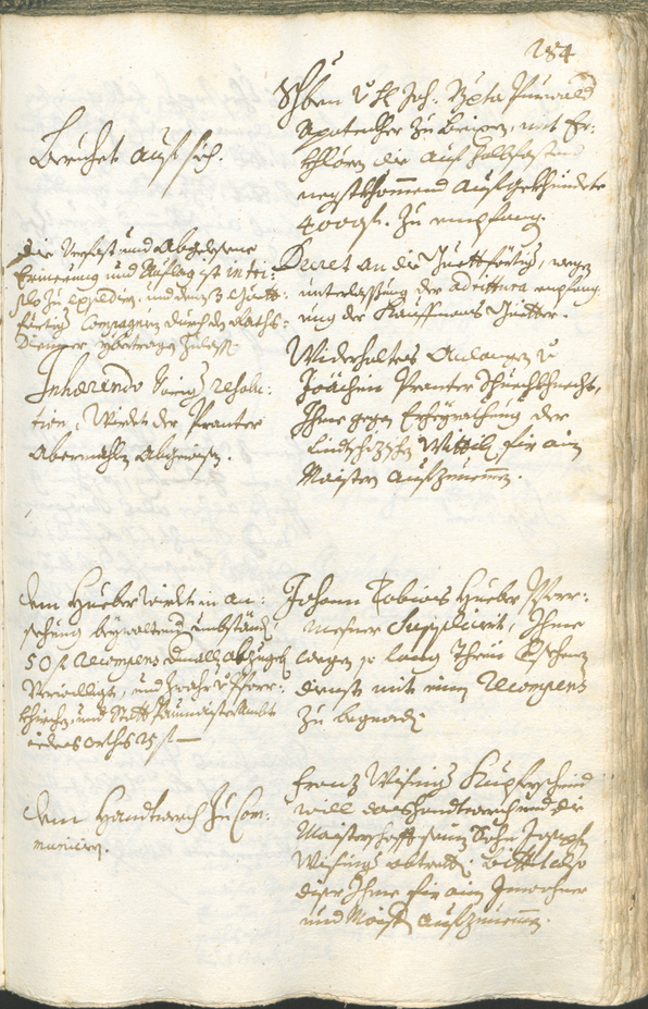 Civic Archives of Bozen-Bolzano - BOhisto Ratsprotokoll 1723/26 