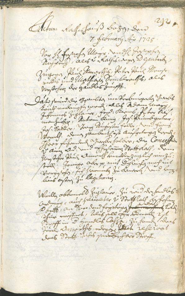 Civic Archives of Bozen-Bolzano - BOhisto Ratsprotokoll 1723/26 