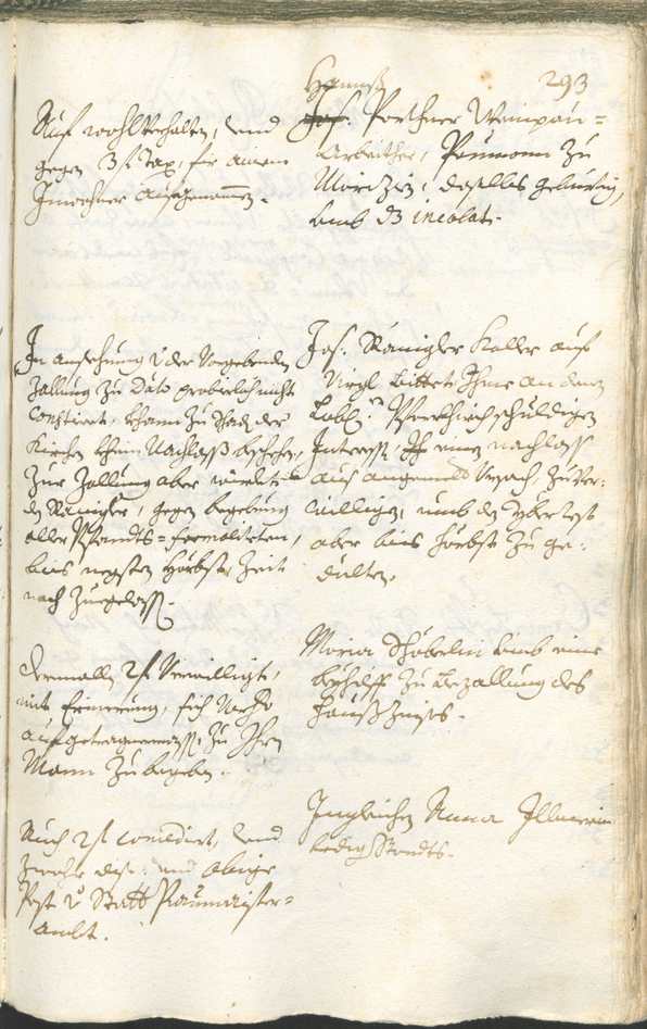 Civic Archives of Bozen-Bolzano - BOhisto Ratsprotokoll 1723/26 