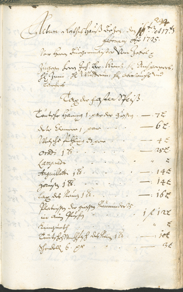 Civic Archives of Bozen-Bolzano - BOhisto Ratsprotokoll 1723/26 