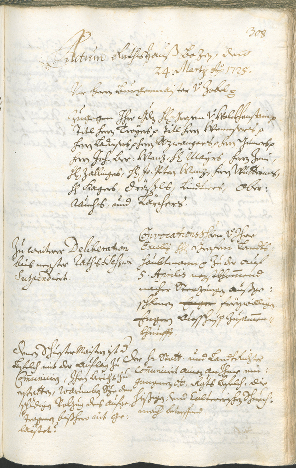 Archivio Storico della Città di Bolzano - BOhisto protocollo consiliare 1723/26 