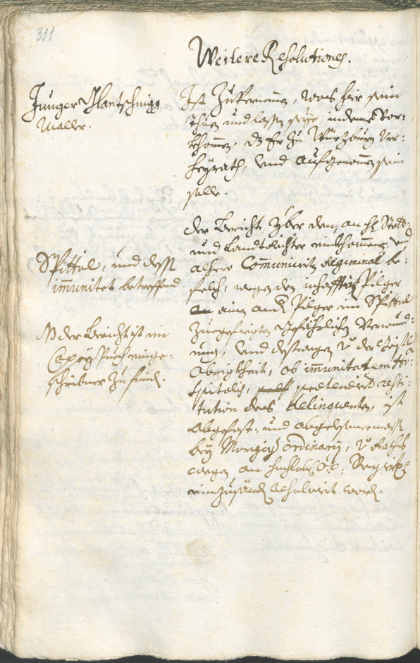 Archivio Storico della Città di Bolzano - BOhisto protocollo consiliare 1723/26 