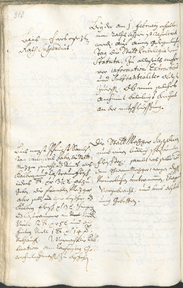 Civic Archives of Bozen-Bolzano - BOhisto Ratsprotokoll 1723/26 